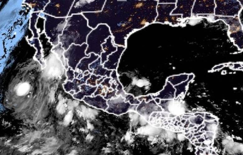 Llega Tormenta tropical Marty en el Océano Pacífico 