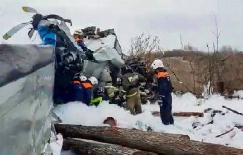 Rusia: Se estrella avión con civiles, mueren 16