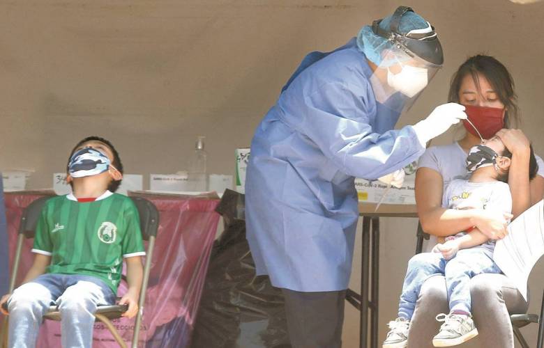 En aumento casos de niños que se realizan la prueba Covid