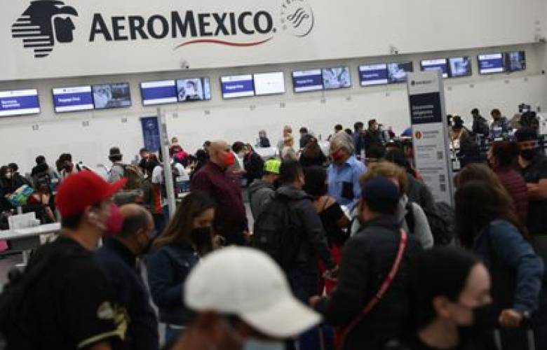 Aeroméxico canceló 184 vuelos nacionales e internacionales 
