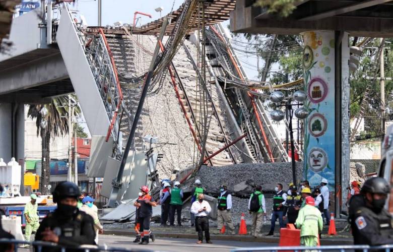 FGJ-CDMX investiga quiénes son responsables del colapso de la Línea 12
