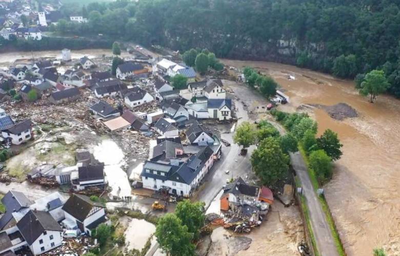  Fuertes catástrofes en Europa dejan 30 muertos, daños en casas, inundaciones y ríos desbordados 