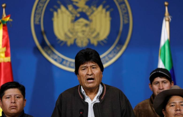 Renuncia Evo Morales, México solicita reunión a OEA
