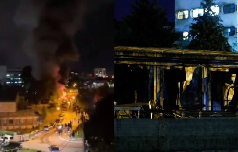 Incendio en hospital de Macedonia del Norte; mueren 10 personas con Covid
