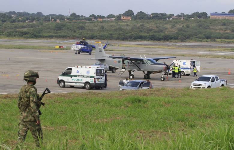 Atentado en aeropuerto de Colombia deja 3 muertos