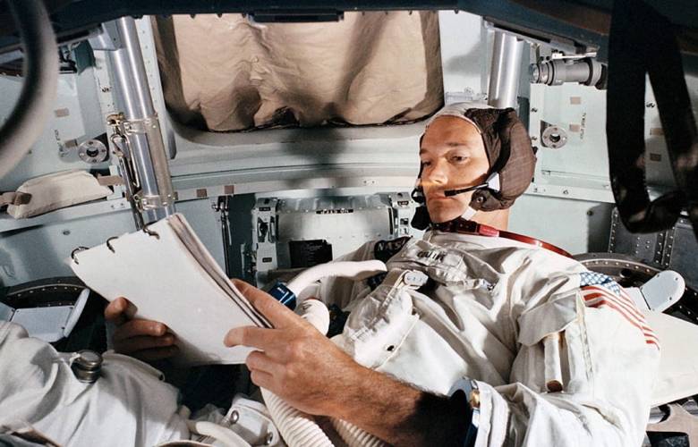 Murió Michael Collins, piloto de la primera misión a la Luna