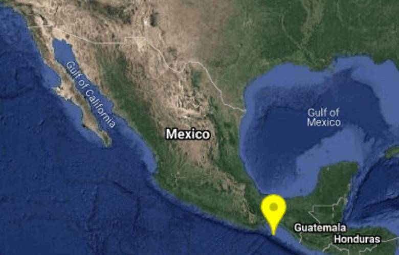  Sismo sacude a pobladores en el  Estado de Oaxaca