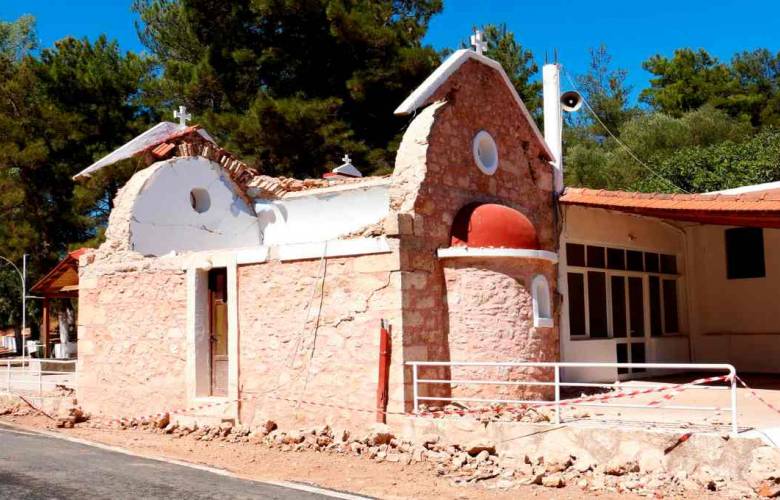 Fuerte terremoto, magnitud 5.8 sacude la isla griega de Creta