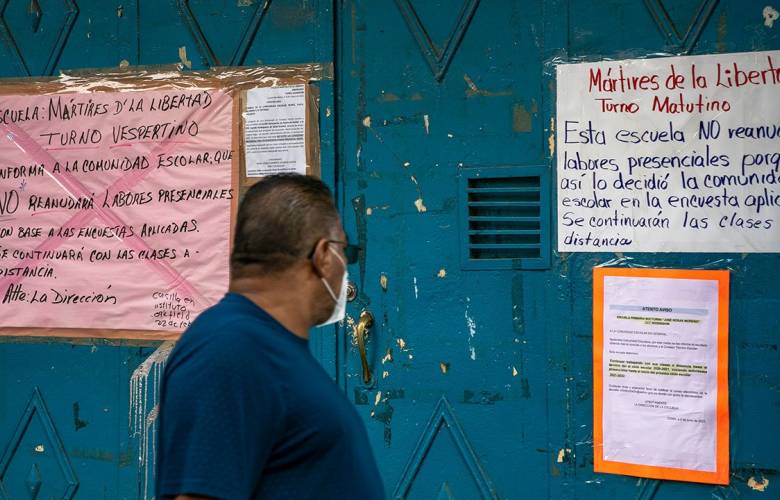 Cierran escuelas en 6 entidades por casos de Covid