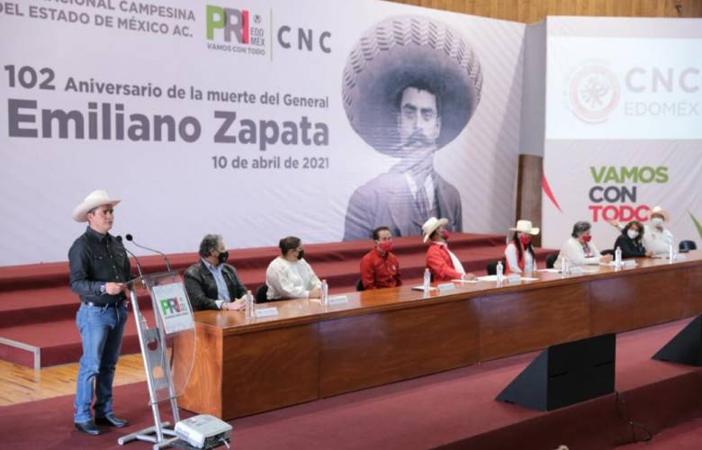 PRI se pronuncia por un congreso nacional defensor de los campesinos