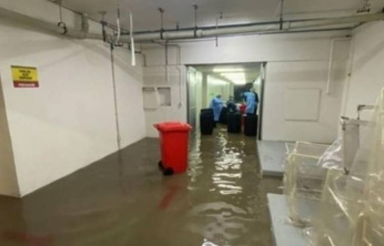Hospital del IMSS en Tulpetlac sufre daños por filtraciones de agua