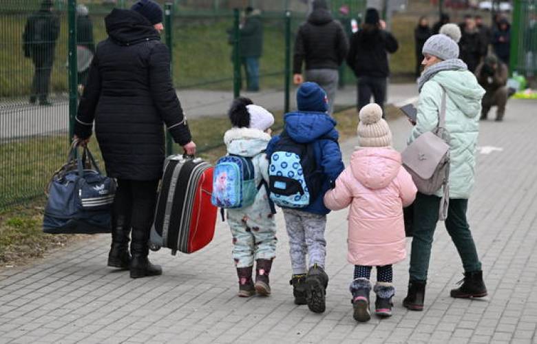 Unicef: al menos la mitad de los desplazados en Ucrania son niños