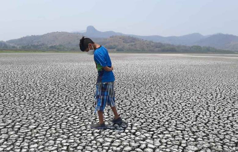 Laguna del Farallón en Actopan se seca