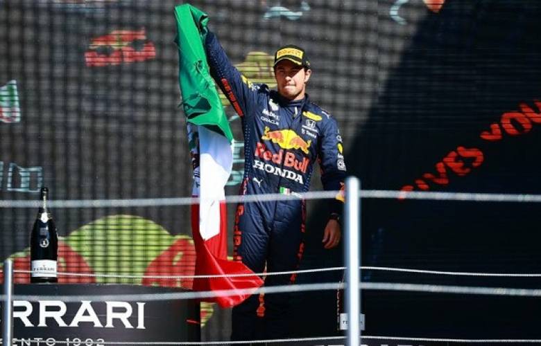 F1: Checo Pérez se convierte en el primer mexicano que sube al podio en el Gran Premio de México
