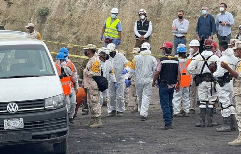 Coahuila: Rescatan siete cuerpos de mineros en Múzquiz