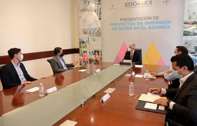 Anuncia Gobernador Alfredo del Mazo invertirá farmacéutica mil mdp en el Edomex