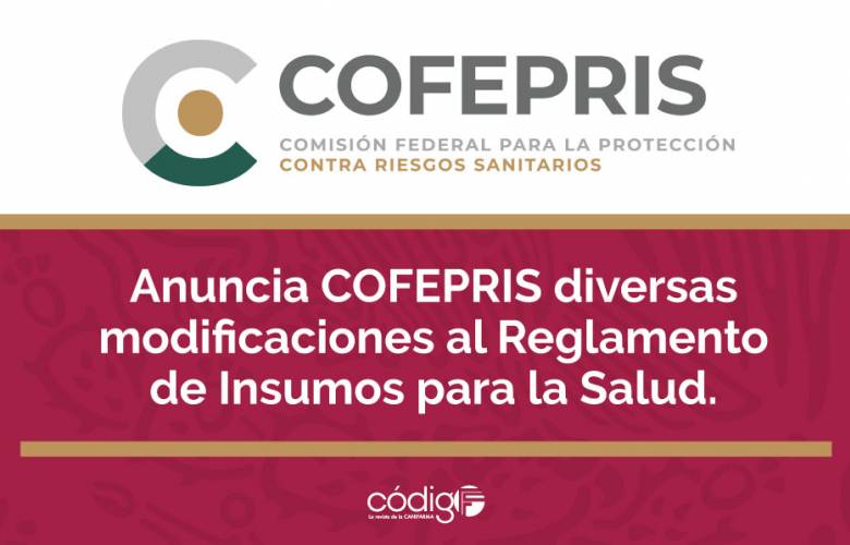 Cofepris acepta medicamentos de fabricación extranjera con estudios de sus países. 