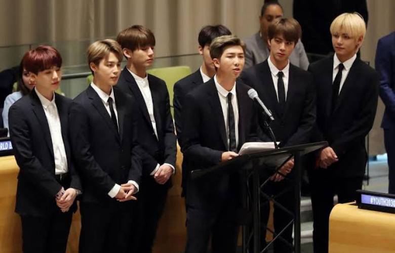 BTS en la ONU; los integrantes de la banda fueron invitados especiales para promover objetivos mundiales.