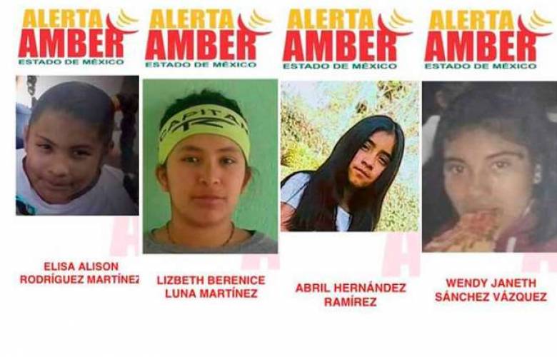 Alerta Amber: Desaparecen 4 menores de casa hogar en Toluca