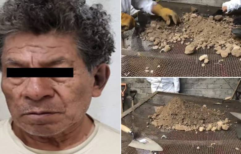 Han hallado 4 mil restos de 19 personas en la casa de Andrés 
