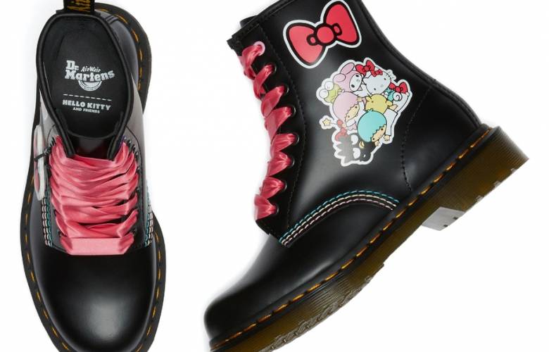 Dr. Martens lanza colaboración con Hello Kitty 