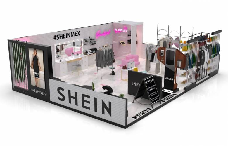 Shein abre su primera tienda física temporalmente en la CDMX