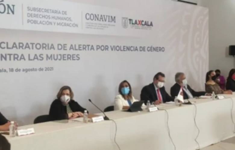 Tlaxcala declara alerta por violencia de género 