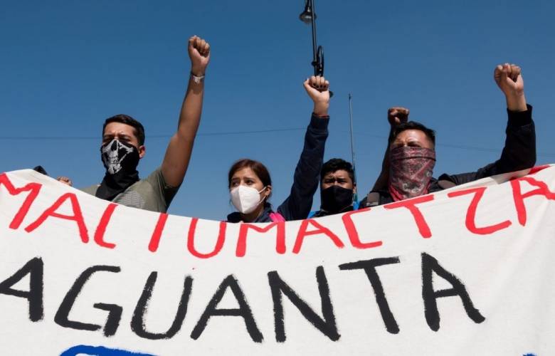 Liberan a 74 alumnas normalistas de Mactumactzá detenidas en Chiapas