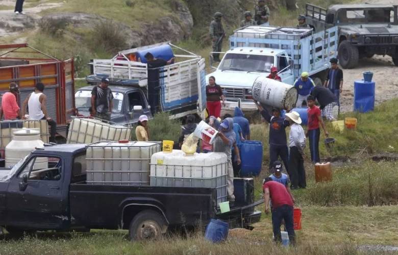 Guardia Nacional aseguró en Jalisco 60 mil litros de gasolina robada