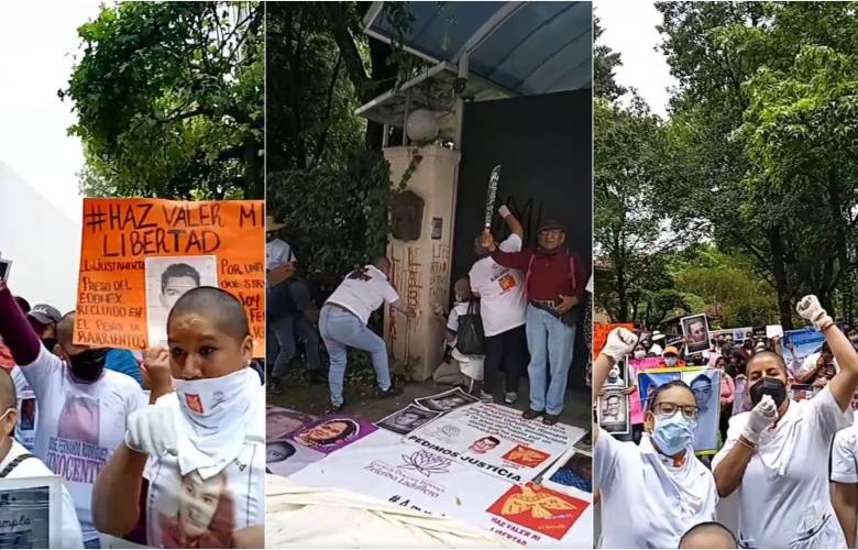 Exigen familias en el Edomex acelerar la liberación de presos con huelga de hambre 