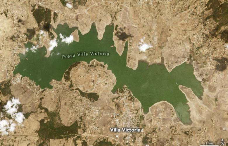 NASA alerta sobre la grave sequía que enfrenta México